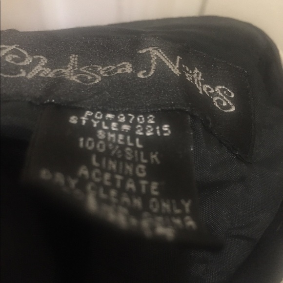 Black and White Silk dress. Size 14. Chelsea Nites - Picture 4 of 4